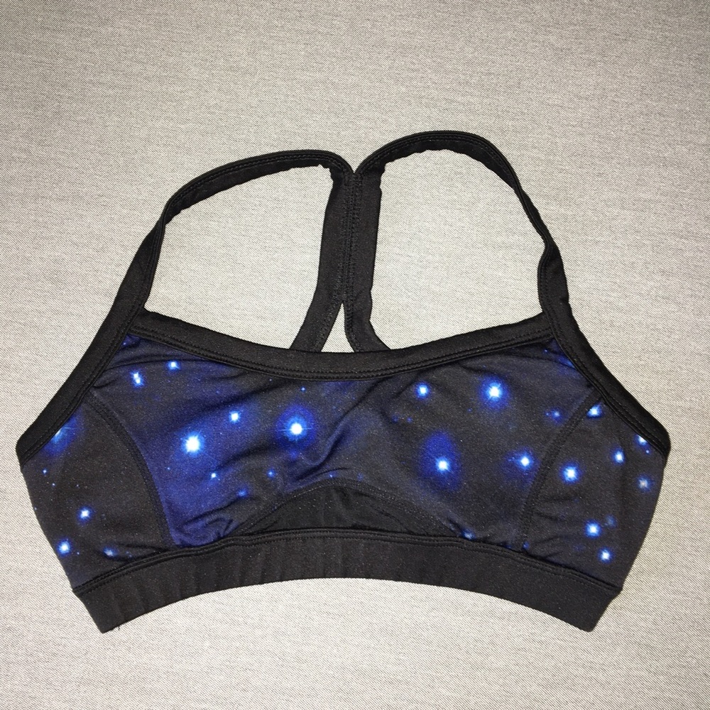 Forever 21 Galaxy Sports Bra with pads